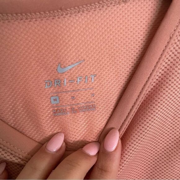 Nike Miler Crop Mesh Running Tank- Size Medium - Picture 6 of 10